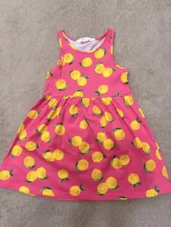 H&M レモンノースリーブワンピース　2枚セット
