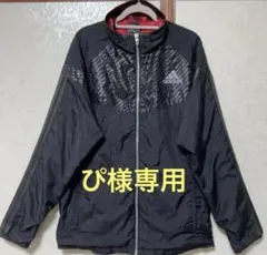 ぴ様専用 adidas ブラック ナイロンジャケット