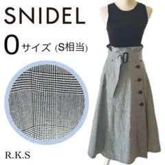 snidel スナイデル ワンピース ロング ワンピース ドッキングワンピース