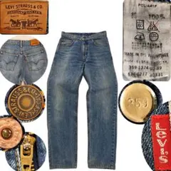 1935【希少】90s Levi's 626 スリムストレート フィリピン製