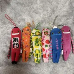 モケケ ぬいぐるみ マスコット 6体セット