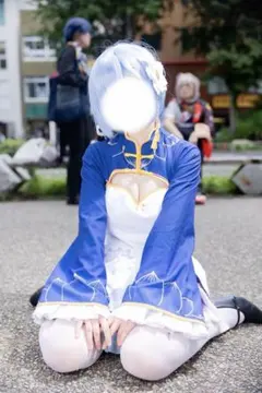 アズールレーン ラフィー バニー コスプレ衣装+ウィッグ アズレン