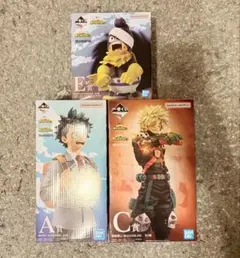 一番くじ 僕のヒーローアカデミア フィギュア 3種セット - メルカリ