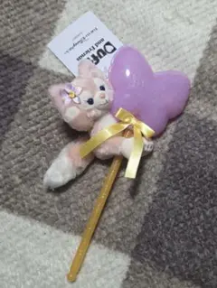 新品未使用 ディズニー ダッフィー＆フレンズ ぬいぐるみスティック リーナベル