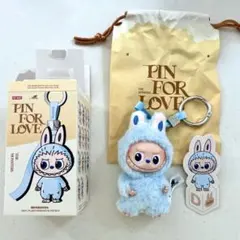 正規品　LABUBU ぬいぐるみペンダント【D】