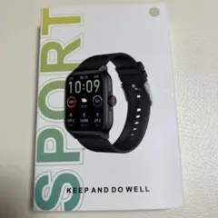 スポーツスマートウォッチ ベージュ