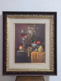 真作 油絵 絵画 花 三浦義幸 静物の構図 油彩12号 真作 油絵 絵画 花 三浦義幸 静物の構図 油彩12号 - メルカリ