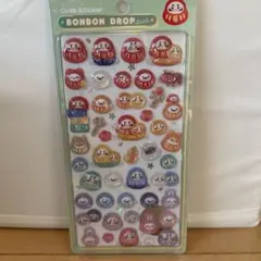 即日発送 新作 ボンボンドロップシール だるま 和柄 新柄 正規品