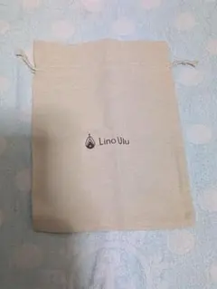 Lino Ulu ロゴ入り 巾着袋