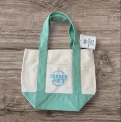 【TRADERJOE’S】トレーダージョーズ ミニトートバッグ グリーン