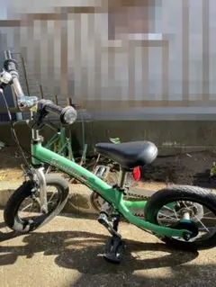 へんしんバイク2 エメラルドグリーン 12インチ ストライダー式 - メルカリ