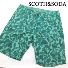 MY3359■SCOTH&SODA■スコッチアンドソーダ　ハーフパンツ W30のサムネイル
