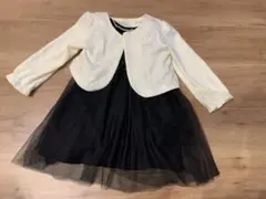 フォーマルワンピース ボレロ　発表会 入学式 卒園式 110cm ３点セット