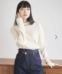 【LOWRYSFARM】 ハイネックロングスリーブ