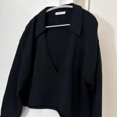 レディースセーター　フリー　ブラック