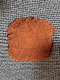 【新品】肘なし ソファベッドカバー オレンジ 柄のサムネイル
