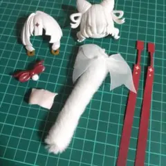 ミンティ3 　キンエツ　髪パーツ　尻尾