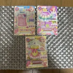 アイカツカード　トップス　ボトムス3枚セット　北大路さくら