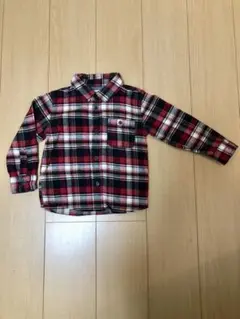 グローバルワーク　キッズ　チェックシャツ　Lサイズ