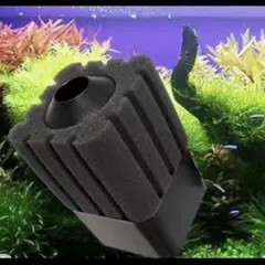 スポンジフィルター 小型 投げ込み式フィルター ろ材 淡水海水両用 M