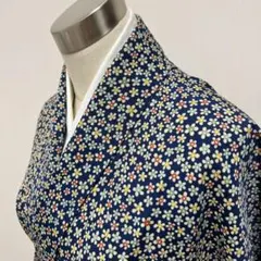 KL3096 洗える着物 小紋 身丈155cm ポリエステル 化繊