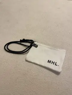 【新品タグあり】MHL ポーチ ホワイト　マーガレットハウエル　バッグ