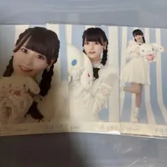 イコラブ　齋藤なぎさ　直筆　シナモン　コメあり イコラブ 齋藤なぎさ 直筆 2枚 B.C Cの方は裏コメあり