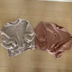 アプレレクール　トレーナー２点セット