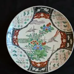 有田焼 秀峰 飾皿 直径46cm 大皿 皿立て付き 箱なし - メルカリ