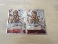 ワンピースカード　ナミ　プロモ　2枚