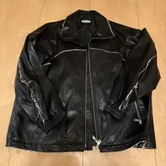 MAISON SPECIAL ブラックレザージャケット 02