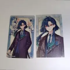 【あくねこ】花束カード・クリアカード / バスティン