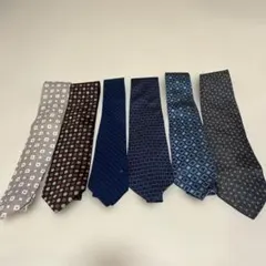 ●まとめ売り●ネクタイ 6本セット　新生活　イブサンローラン