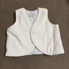 petit main⭐️Free/ベビーベスト/白
