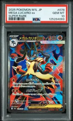 2025年最新】メガルカリオex psa10の人気アイテム - メルカリ
