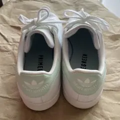 ★ 美品 ★adidas Stan Smith ホワイト/ミント 24cm