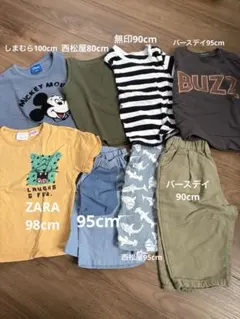 キッズ服 Tシャツ 8点セット まとめ売り