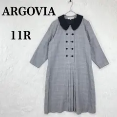 【アルゴビア】ロング カットソー ワンピース 日本製 レトロ 11R(L相当)