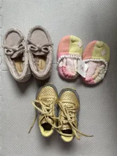 adidas スリッポンシューズ イエロー/グレー