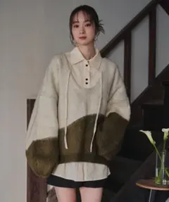 nuance knit pullover / ニュアンスニットブルオーバーのサムネイル
