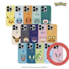 iPhone12 Pro ニンフィア スマホケース カードスリット付き ポケモン