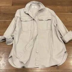 デニムシャツ オーバーサイズ シャツ