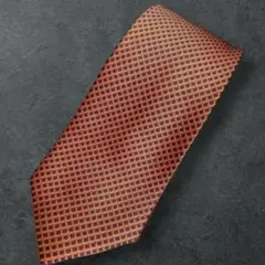 STUART KENT 小紋柄 ネクタイ 光沢 大剣約9cm シルク 日本製