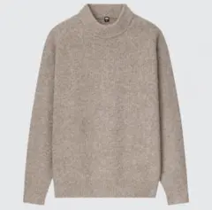 ユニクロ　スフレヤーンモックネックセーター