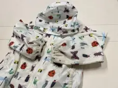 匿名送込❗️インセクトコレクション 昆虫柄ジャンパー アウター ウインドブレーカー