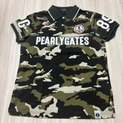 美品PEARLY GATES 迷彩ポロシャツ(1)