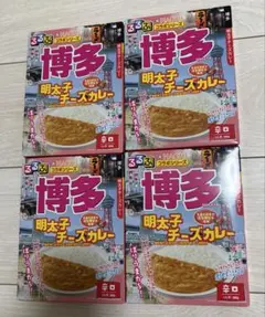 【期間限定価格】るるぶ×HACHI 博多明太子チーズカレー 4個セット