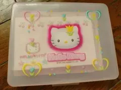 サンリオハローキティケース付封筒＆便箋、シール、ポストカードセット未使用レトロ