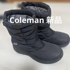 【新品】　Coleman スノーブーツ ブラック