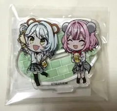 わたなれ　ミニキャラペアアクリルスタンド　れな子　香穂　B-4 くじ引き堂